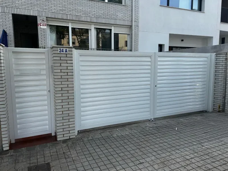 Valla sin mantenimiento